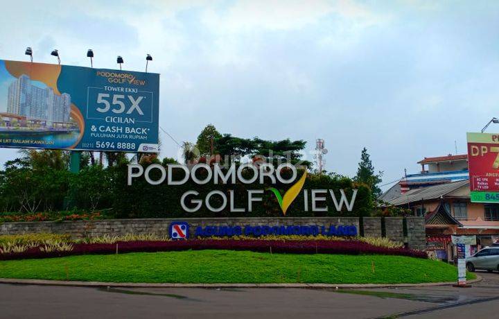 Dijual Apartemen Podomoro Golf View 2 unit bersebelahan Tawor Dahoma 2 Kamar Tidur Baru furnished Tower  Dahoma ada 2 unit bersebelahan