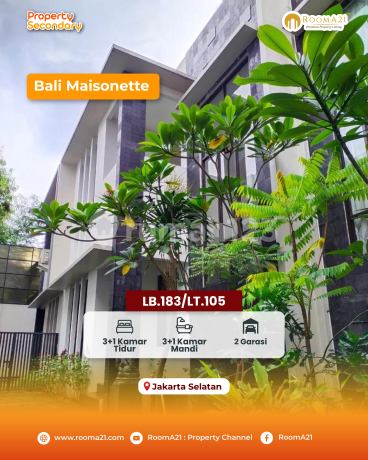 Rumah di Fatmawati Raya, Komplek Bali Maisonett, Jakarta Selatan Rumah di Fatmawati Raya, Komplek Bali Maisonett, Jakarta Selatan