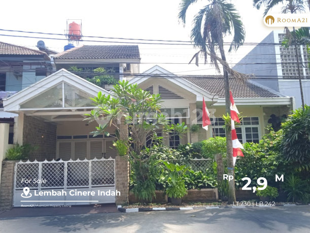 Rumah di Cinere, Lembah Cinere Indah, Depok,  Bagus, Semi Furnish