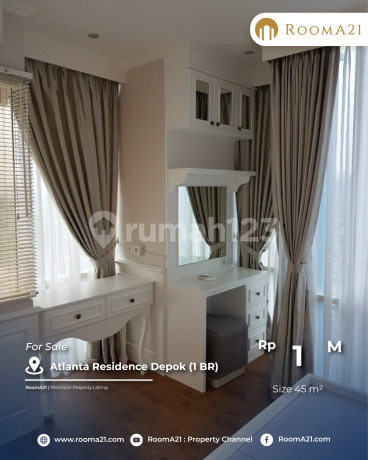 Apartemen Atlanta Residence, Margonda Raya, Depok, 1 Br Apartemen Atlanta Residence, Margonda Raya, Depok, 1 Br
