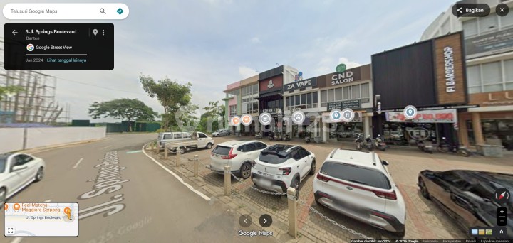 Ruko Goldfinch Hadap Jalan Strategis 2 Lantai di Summarecon Serpong