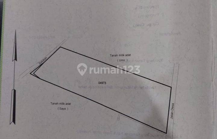 JUAL TANAH / KAVLING LANGKA DEKAT VILLA TRINITY SERSAN BAJURI