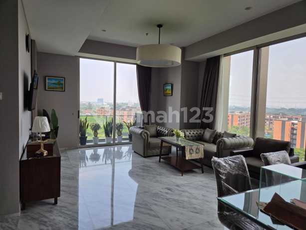 Dijual Apartemen Saumata Suites Full Furnished Mewah Siap Huni Luas 168m2 3 Kamar Tidur