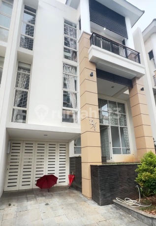 Dijual Town House Ancol Mansion Rapi Siap Huni 4 Lantai Full Furnitur