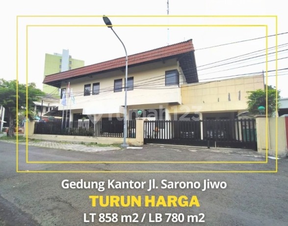 Murah Gedung Kantor Sarono Jiwo Jemursari Siap Pakai
