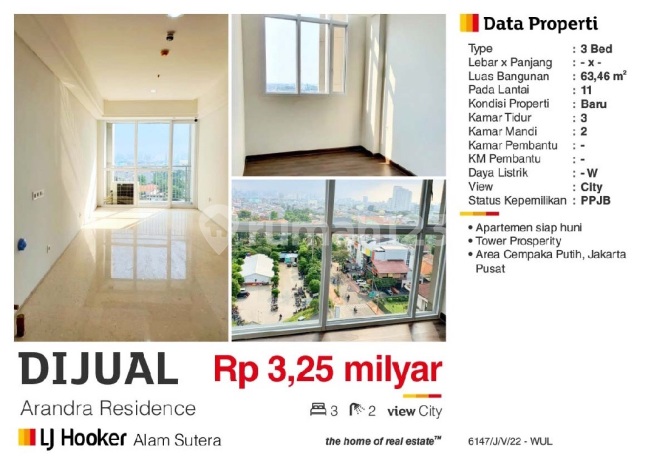 Arandra Residence Apartment 3 Bedrooms Arandra Residence Apartment 3 Bedrooms