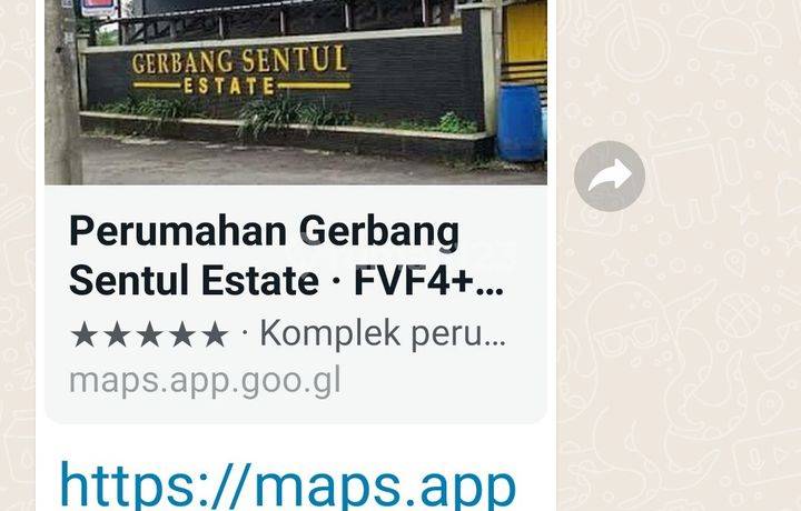 Di Jual Segera Perumahan Gerbang Sentul Estate Rumah SHM Bagus