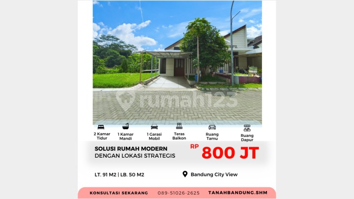 Nice House in Bandung with City View Ready to Occupy Nice House in Bandung with City View Ready to Occupy