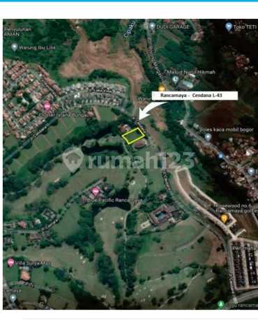 Land Plot Price Drop in Rancamaya, Bogor