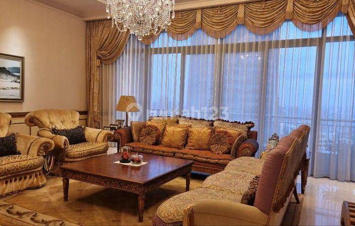 Apt Mewah Airlangga, Ritz Carlton. Luas 440m2. 4BR. Harga 16M