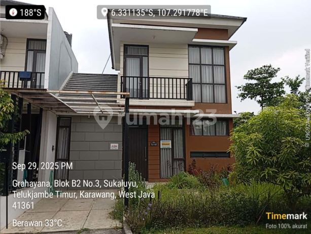  RUMAH MURAH CLUSTER GRAHAYANA KARAWANG VIA LELANG.