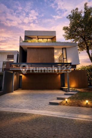 Rumah Arsitek Design Foresta BSD Brand New Siap Huni Rumah Arsitek Design Foresta BSD Brand New Siap Huni