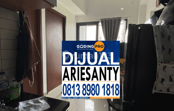 Apartment Sayana 2 BR Semi Furnished Bagus lantai rendah di Harapan Indah Bekasi