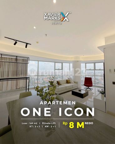 Dijual Apartemen One Icon Residences Baru Full Furnished, View City Dijual Apartemen One Icon Residences Baru Full Furnished, View City