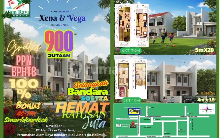 New Cluster in Alam Raya Airport Jurumudi, a Step Away from the Airport New Cluster in Alam Raya Airport Jurumudi, a Step Away from the Airport