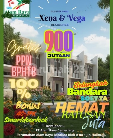 Cluster Baru 2026 Dp bisa Cicil KPR Free Ppn @Alam Raya Bandara Cluster Baru 2026 Dp bisa Cicil KPR Free Ppn @Alam Raya Bandara