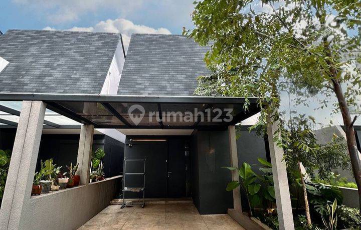  For Rent – Rumah Karya Arsitek Andra Matin di YVE Habitat, Limo Depok