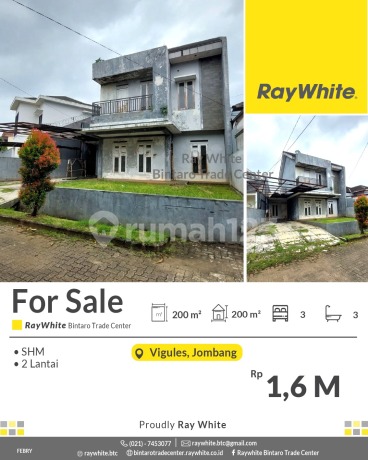 Two-Story House in Villa Bintaro Regency, Comfortable Living in a Beautiful Environment with Freehold Title