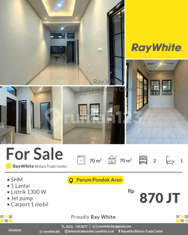 Rumah Bagus Siap Huni di Puri Bintaro Hijau Rumah Bagus Siap Huni di Puri Bintaro Hijau