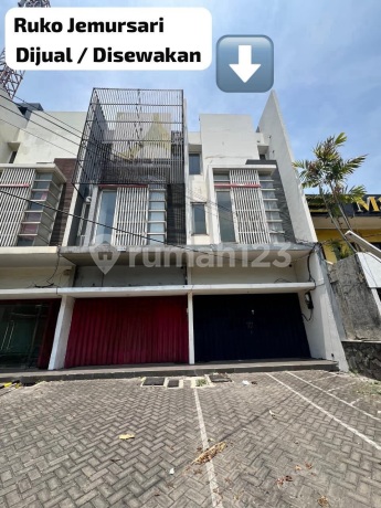 HARGA BARU  Dijual / Disewakan / Kerjasama Ruko Nol Raya Jemursari Surabaya