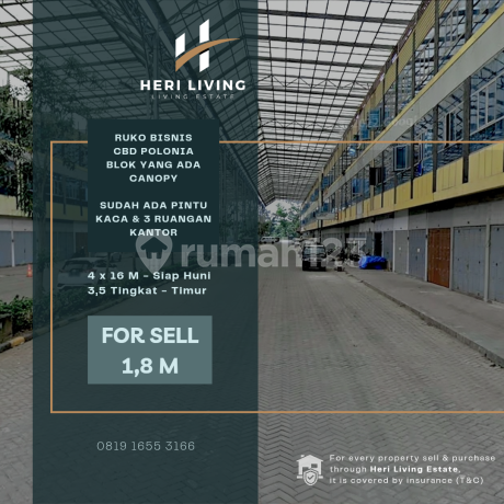 Ruko Cbd Polonia. Siap Huni. Blok Yang Ada Canopy. Ada Pintu Kaca Ruko Cbd Polonia. Siap Huni. Blok Yang Ada Canopy. Ada Pintu Kaca