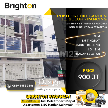 Ruko Baru Orchid Garden. Jl. Suluh, Pancing. 2 Menit Ke Starbucks Ruko Baru Orchid Garden. Jl. Suluh, Pancing. 2 Menit Ke Starbucks