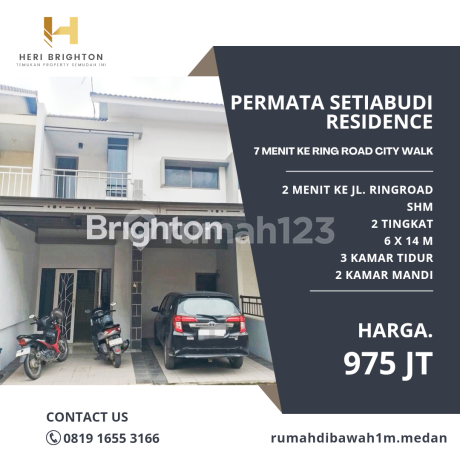 Komplek Permata Setiabudi Residence, Jl. Pasar 3 Tapian Nauli