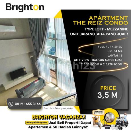 Apartment The Reiz Condo Type Loft Mezzanine. City View Lepas Apartment The Reiz Condo Type Loft Mezzanine. City View Lepas