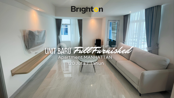 Manhattan Apartment. Fully Furnished. 105 Square Meters. City View. 2 Bedrooms.