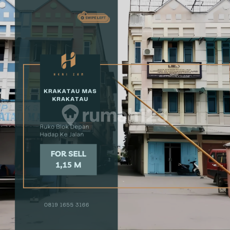 Ruko Krakatau Mas. Daerah Krakatau. Ruko Blok Depan. Hadap Jalan Ruko Krakatau Mas. Daerah Krakatau. Ruko Blok Depan. Hadap Jalan