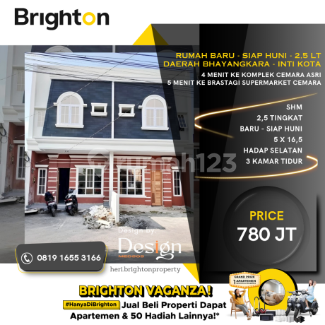 Rumah Baru Daerah Jl. Bhayangkara. Siap Huni. 4 Menit Cemara Asri Rumah Baru Daerah Jl. Bhayangkara. Siap Huni. 4 Menit Cemara Asri