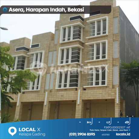 Ruko Ruko Asera, Harapan Indah, Bekasi, Jawa Barat