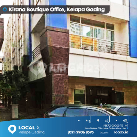 Ruko Kirana Boutique Office Kelapa Gading, Jakarta Utara Ruko Kirana Boutique Office Kelapa Gading, Jakarta Utara