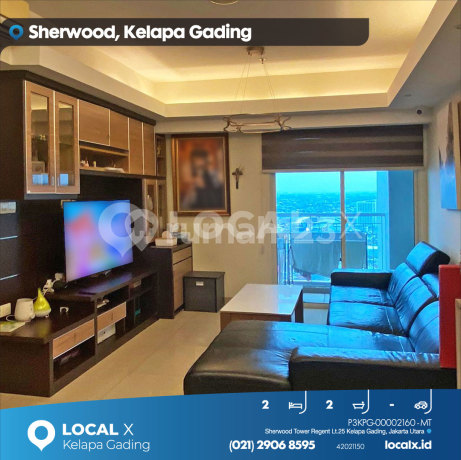 Apartemen Sherwood Tower Regent Lt.25 Kelapa Gading, Jakarta Utara