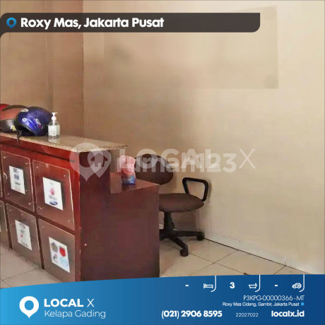 Ruko Roxy Mas Cideng, Gambir, Jakarta Pusat