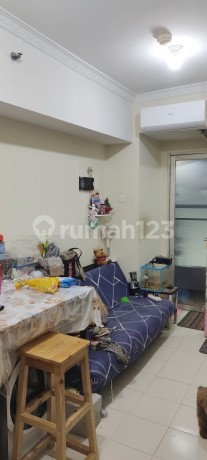 PALING MURAH APARTEMEN GREEN PARK VIEW TOWER F DAAN MOGOT KALIDERES JAKARTA BARAT SEMI FURNISHED 2 KAMAR TIDUR LB35 SHM