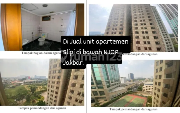 Di.jual Unit Apartemen Slipi.di.bawah Njop.di Palmerah Jakbar