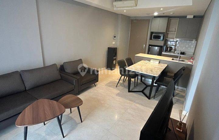DISEWAKAN APARTEMEN GOLDCOAST 2 BEDROOM FURNISHED 