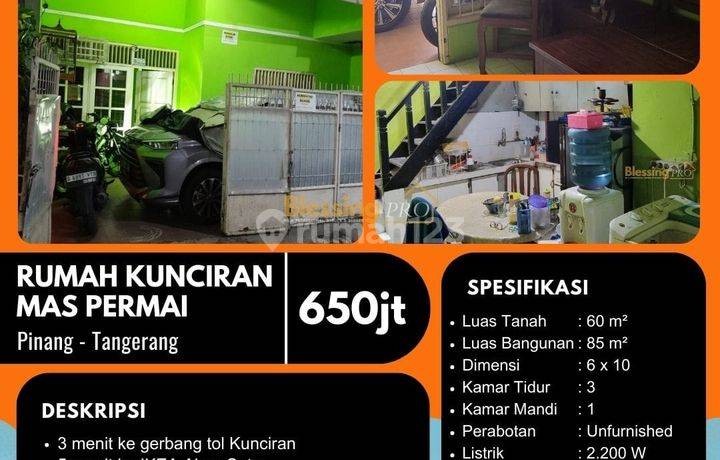 RUMAH KUNCIRAN MAS PERMAI 