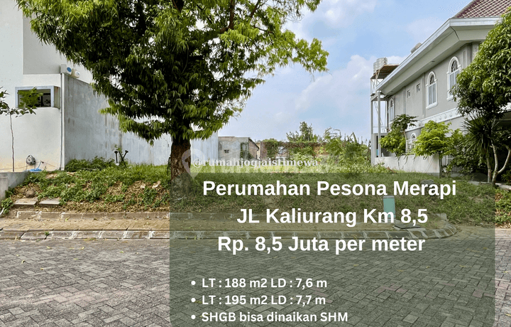 Tanah Kecil Dalam Perumahan Merapi View Jalan Kaliurang Km 8,5