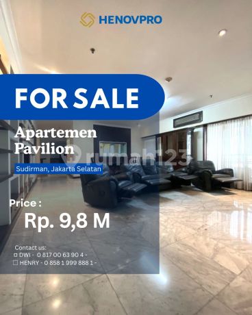 For Sale Quick Price 4BR in Pavilion Apartment Best Unit & Best View