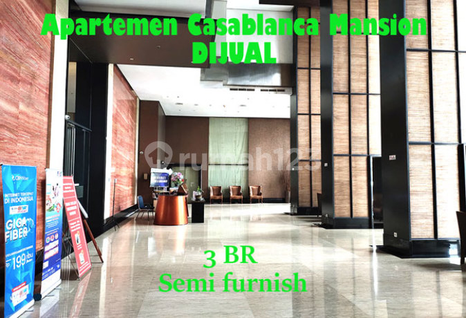 Apartemen Casablanca Mansion Dijual