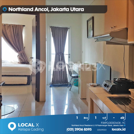 Apartemen Northland Ancol Residence Lt.18 Pademangan Barat, Jakarta Utara