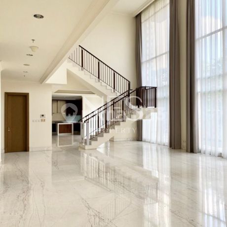 Jual Botanica Townhouse 3 BR + 1 Study, Semi-Furnished di Simprug