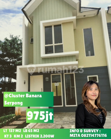 Rumah Banara Serpong Harga Dibawah Pasar Rumah Banara Serpong Harga Dibawah Pasar