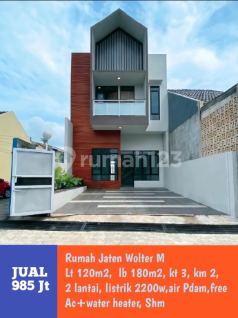 Rumah Baru di Jaten Wolter Monginsidi Semarang