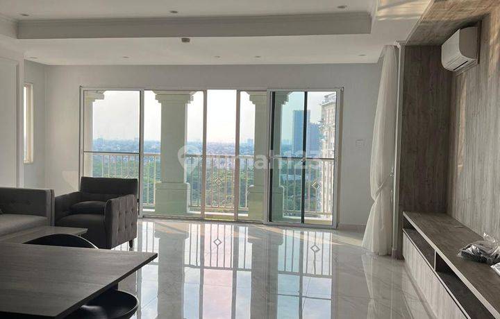 furnished 2 bedrooms golfhill teracce apartment for rent pondok indah