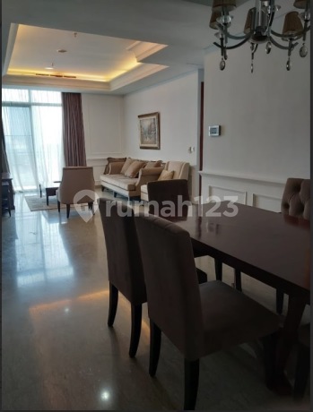 Furnished 3 Bedrooms Essence Darmawangsa Apartment For Rent