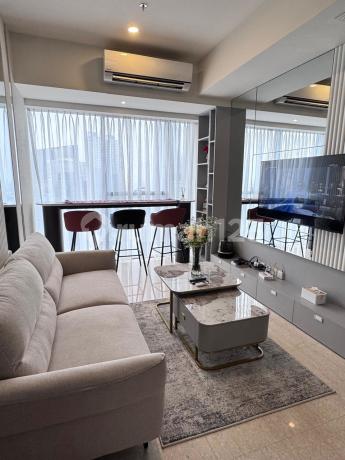 Furnished 2 bedroom the branz mega kuningan apartment for rent