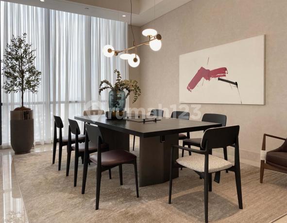 Furnished 3 bedrooms regent residence semanggi for sale 